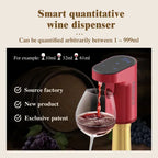 Smart electric digital wine dispenser wine suitable for more than 100 kinds of bottle mouths