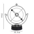Rotating balance pendulum ball physics simulation desk toy, electronic perpetual motion decor