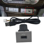 NEW 2PCS Car USB Input Adapter Audio Radio u-disk flash Socket Interface Cable For Ford Focus 2 Mk2 2009-2011