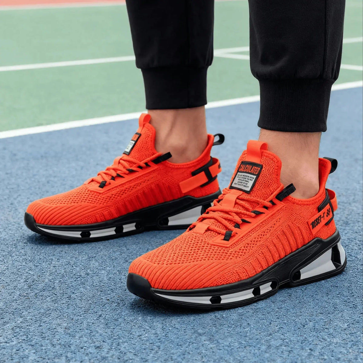 Baasploa Men Running Shoes Brand Mesh Breathable Classic Sport Sneakers Male Comfortable Non-slip Casual Walking Shoes