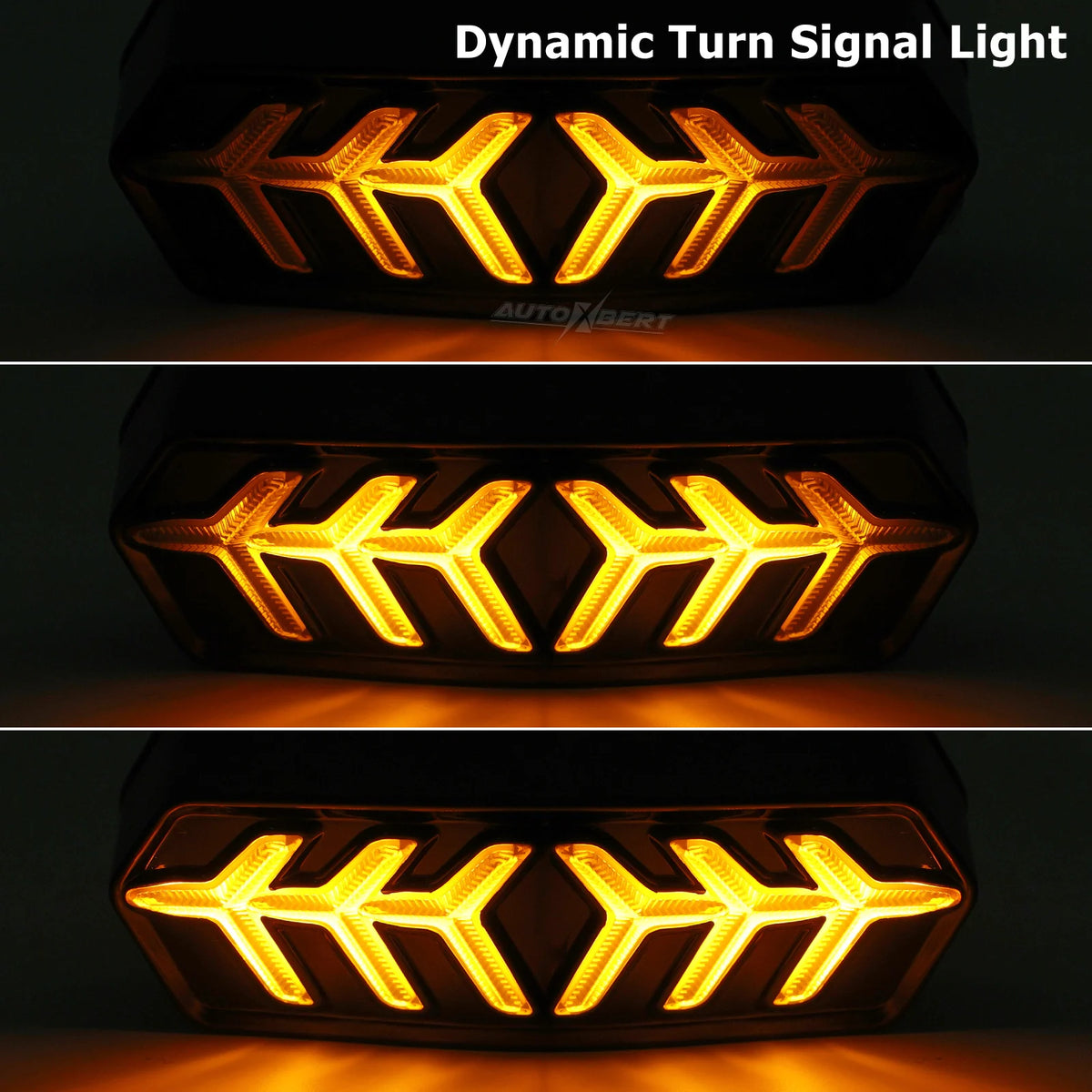 Smoked LED Tail Brake Light Integrated Sequential Turn Signal For Honda GROM MSX125 CB650F CB650F CTXN700 Motorcycle Accessories
