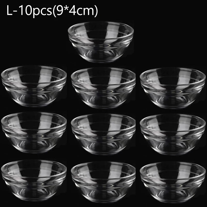 10/5/3/1pcs Facial Mask Bowl Mixing Bowl Acrylic Oil Bowl Set Face Mud Mixing Brush Applicator Beauty Salon DIY Skin Care Tools