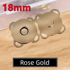 20-2PCS Metal Snap Magnet Button Magnetic Fastener Clasp Closure Buckle for Clothes Bag DIY Craft Sewing Accessories 14mm 18mm