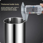 304 Stainless Steel Oil Pot Kitchen Oil Tank Sauce Vinegar Drip-Proof Dust-Proof Oil Storage Container To Store Kitchen Tools