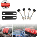 Mounting Pins Kit For Traction Boards Safety Traction Board Mount Fit For All Recovery Tracks with 4.72"-6.69" Hole Spacing
