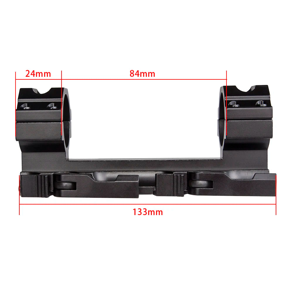 Marcool Tactical 25.4/30mm One-piece Ring Mount with Quick Release Aluminum Alloy Mount