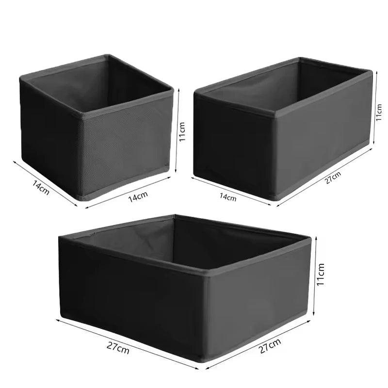 Drawer Organizers Clothes Dresser Organizer Bins Fabric Closet Organizers and Storage Drawer Dividers for Clothing Socks Underwe