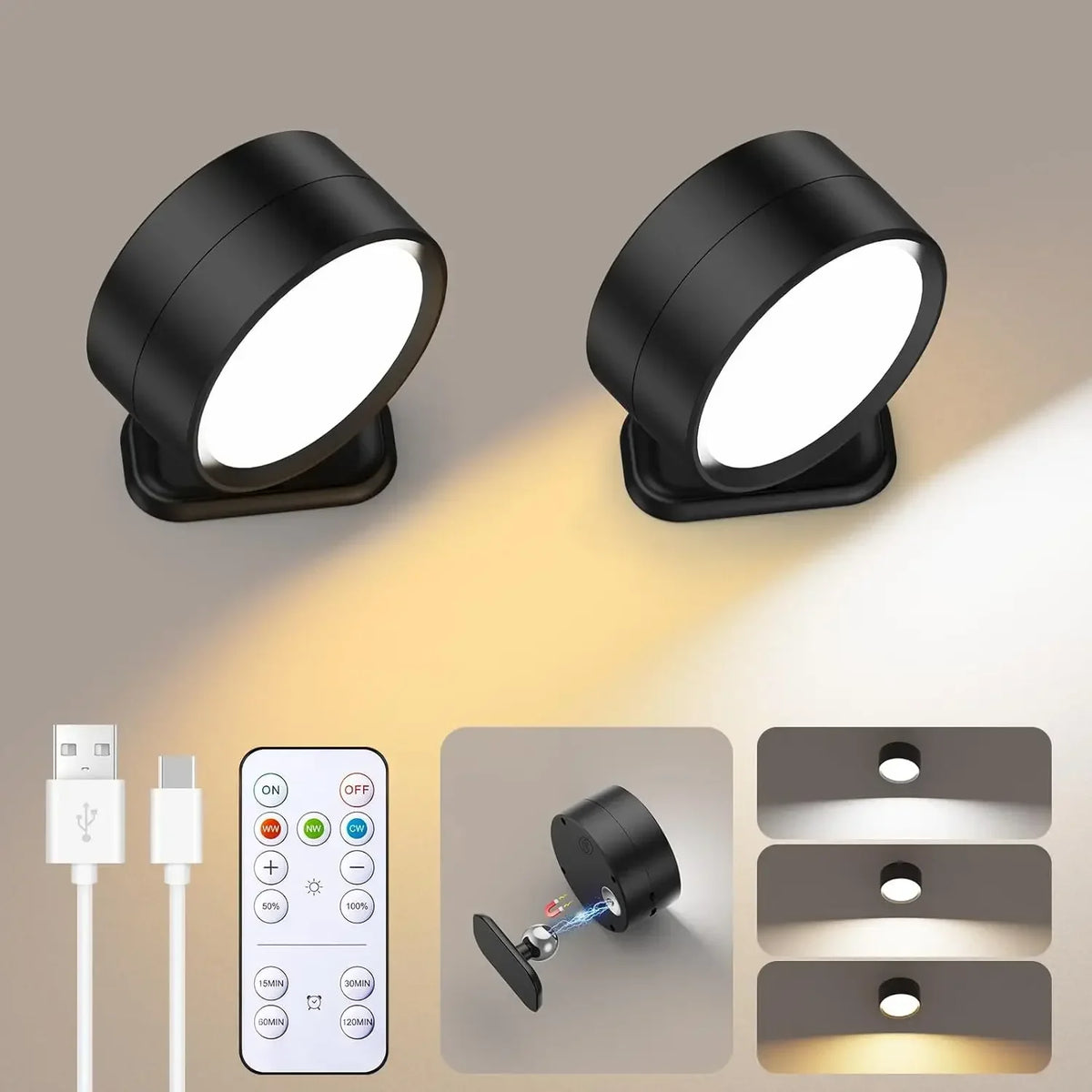 black 2pcs