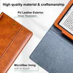 For Sony PRS-T2 Ebook Reader Protective Case Skin with Magnetic Closure Pocket Pouch for Sony Prs T2 Funda Cover Cases