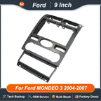 9 Inch For Ford MONDEO 3 2004-2007 Car Radio Android MP5 Player Stereo Casing Frame 2 Din Head Unit Fascia  Dash Board Cover