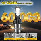 H6 H6M H15D Fit For Yamaha YFZ450R Rhino 700 Raptor YFM660 Fog Bulb 6000K Auto Fog Bulb 2 Pack