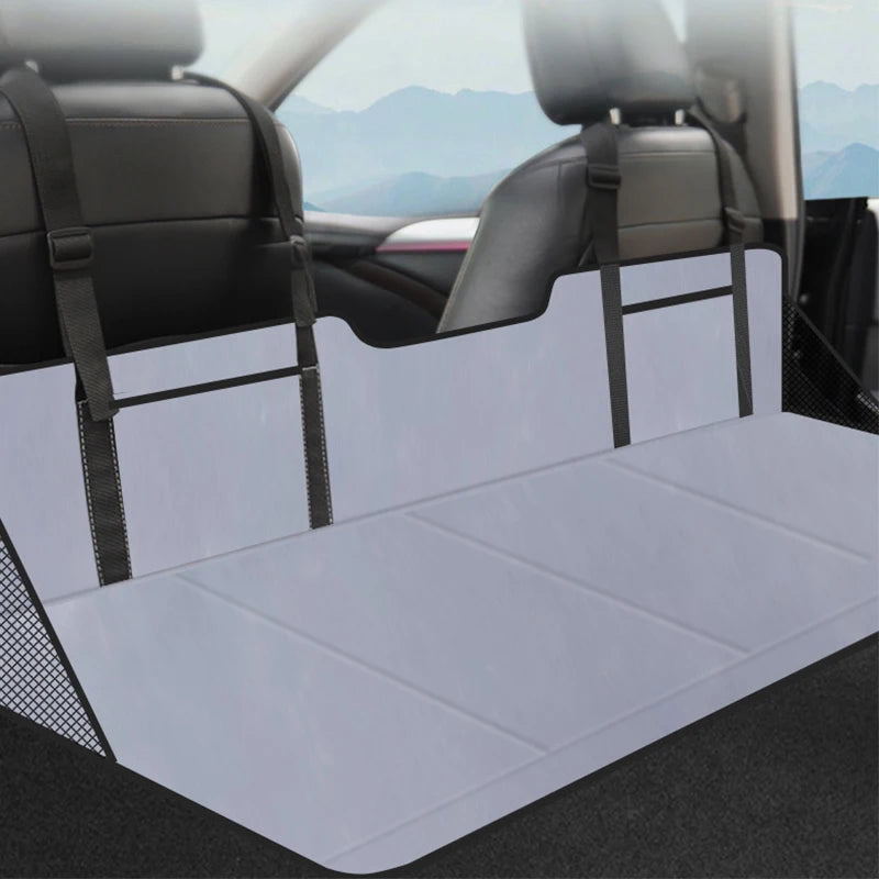For Tesla Car Rear Extension Board Mattress Car Travel Bed Inflatable Bed Mattress Extension Board Rear Seat Neutral Flat Bracke
