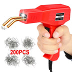 Plastic Welding Kit Repair Welder Kit Hot Stapler for Car Bumper Cracks, Kayaks, Plastic Toys