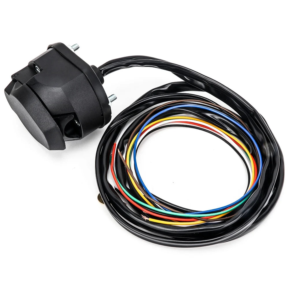 TIROL New 7 Pin Trailer Socket Cable 1.5M Wire for Car Trailer Wiring Connector Parts