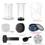New 250ml Espresso Coffee Maker Machine Portable Cafe French Press Coffee Pot With Filter Paper Kit Bar Set For AeroPres