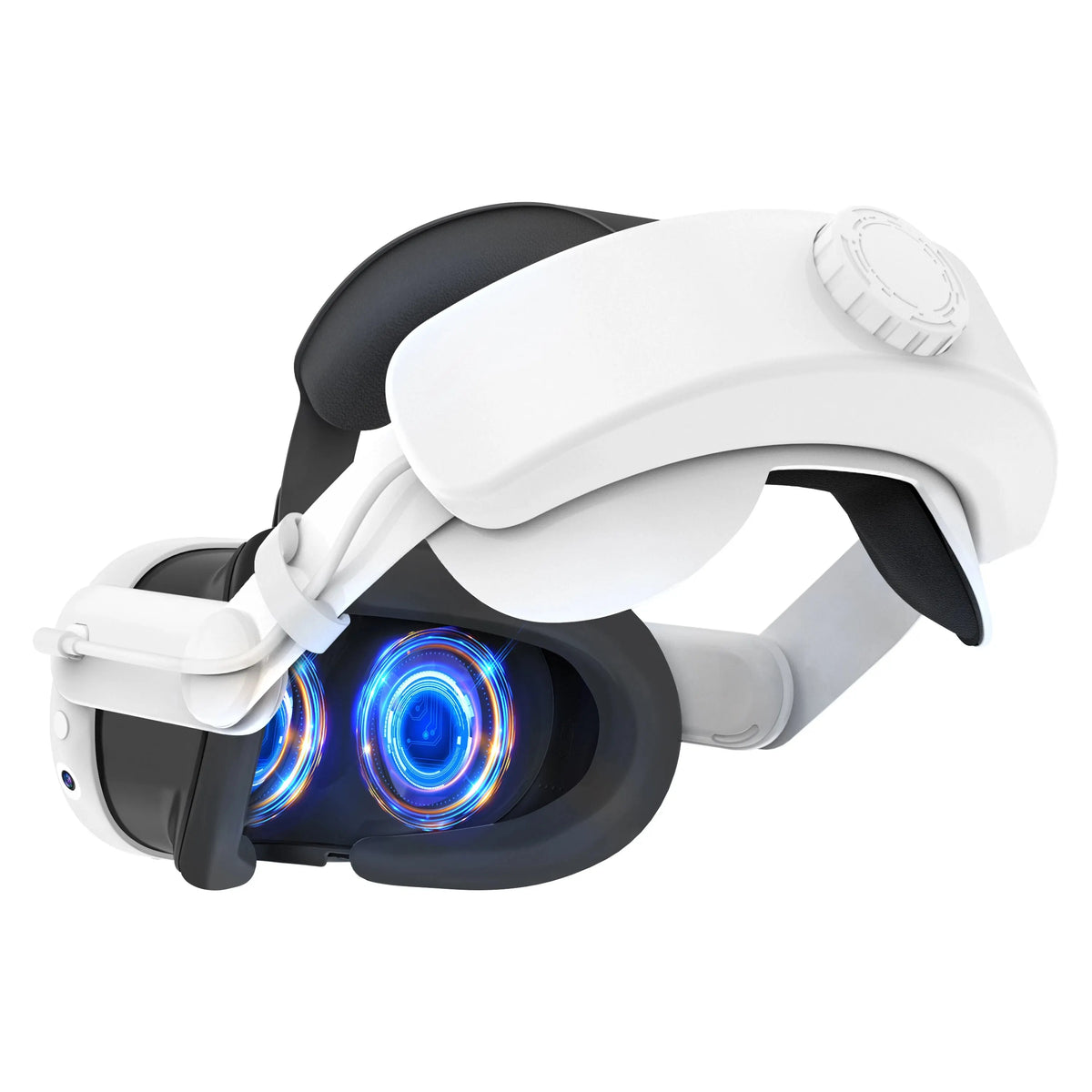Head Strap with Battery forOculus Quest 3/Quest 3S,Adjustable Elite Strap Replacement Accessories for Meta Quest 3/Quest 3S