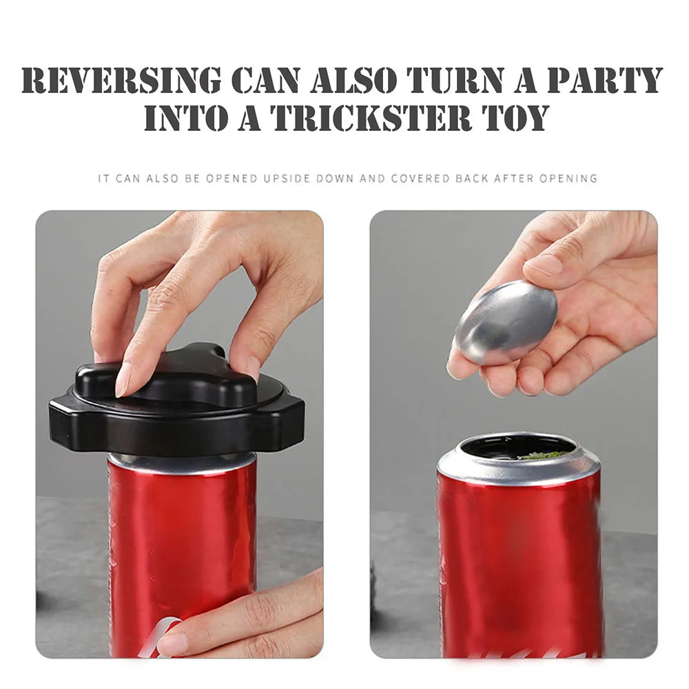 Screw Cap Bottle Opener and Jar Lid Opener Tool, Portable Twist Cap Remover, Pink/Black/Green