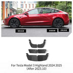 Mud Flaps Mudguards Replacement Splash Guards for Tesla Model 3 Y Highland Juniper 2025 Car Modification Hidden Special Mudguard