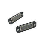 2Pcs For VW Transporter T5 2003-2015 T6 For Caddy 2004-2017 Tail White LED License Plate Light Number Plate Lamp Assembly