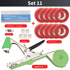 Onnfang Garden Tools Hand Tying Machine Tapetool Vegetables Tapener Black Garter Plants Plant Branch Tapes