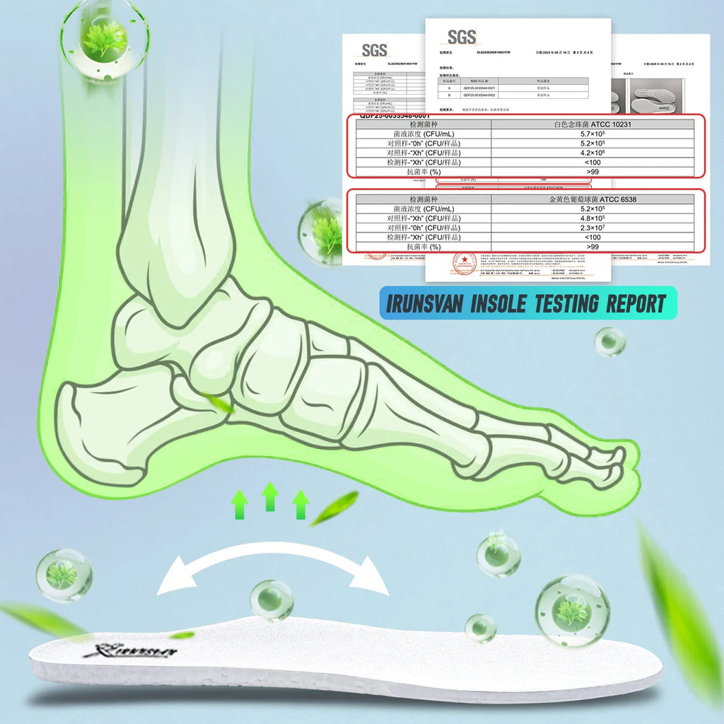 IRUNSVAN Carbon Fiber Running Shoes Thick Sole Breathable Unisex Sneakers, Sizes 37-44