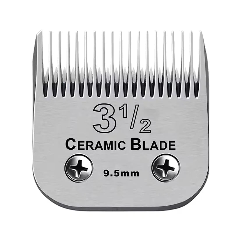 Replacement Detachable Ceramic Blade Fit For Most Andis,Oster A5,Wahl KM Series Animals Clippers Pet Dog Cat Grooming Trimmer