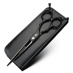 XUANTENG hair scissors suitable for both left and right hand hairdressers, 6.5-inch long-lasting sharp cutting scissors