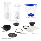 CAFEMASY Portable AeroPress-Style Coffee Maker with Filters, Manual Espresso Press