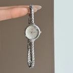 GEDI Women's Quartz Bracelet Watch Small Dial, Gold/Grey/Silver-White/White