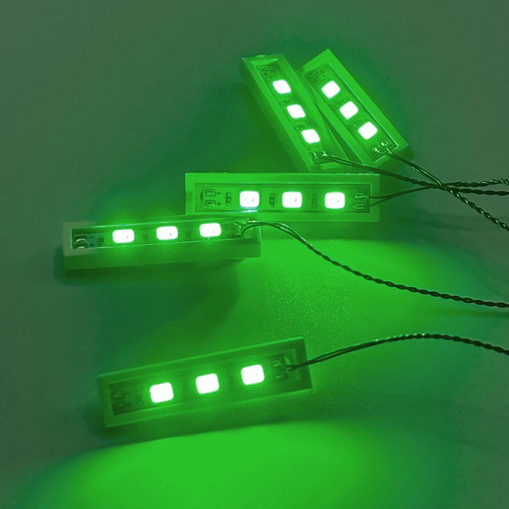 LYBMTWF 20pcs 1×4 LED DIY Lighting kit, LED Light Brick, Compatible with Lego Building Block 3710