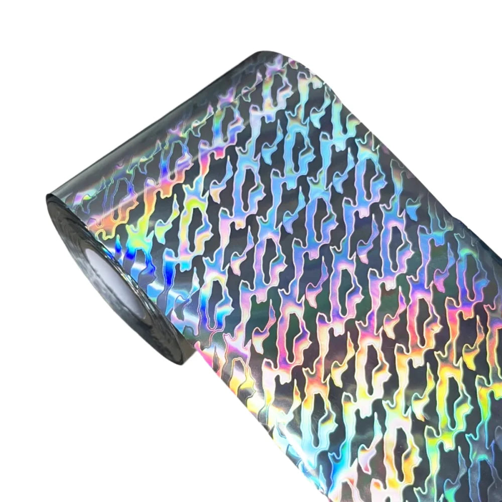8CM 120M Fishing Lure Foil Lure Decoration Tape Laser Holographic Foils DIY Fishing Bait Film Lure Making Material Hot Stamping