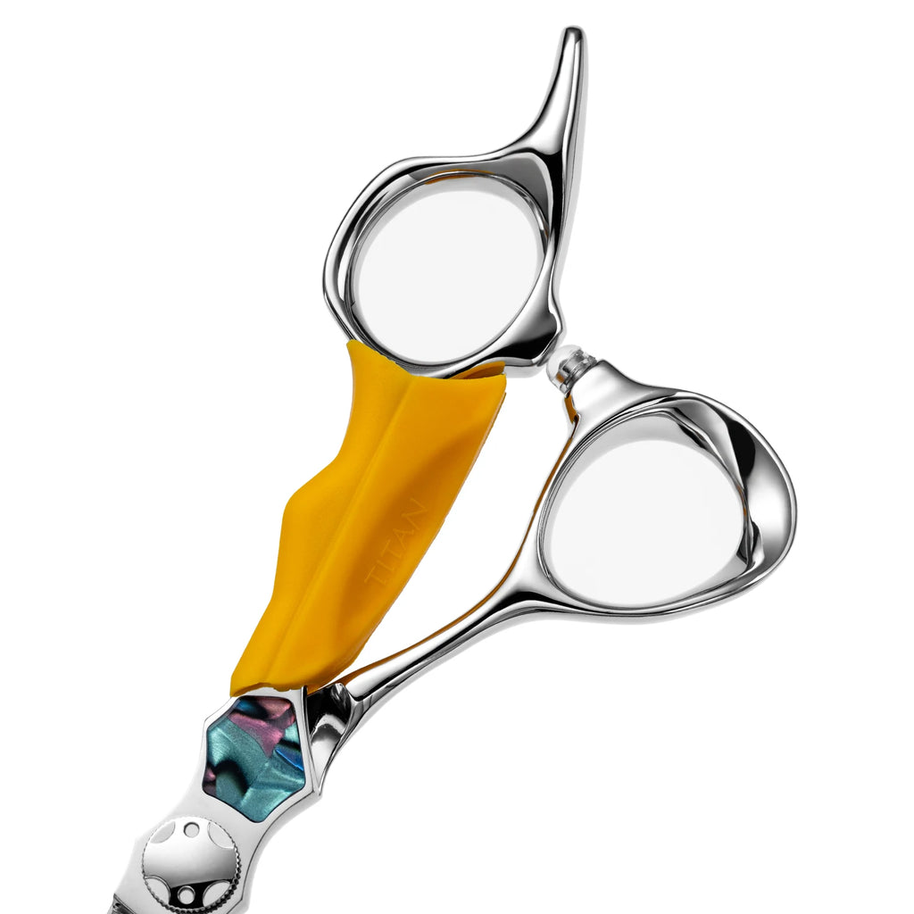 Titan Barber Hair Scissors Professional Grade Hairdressing Shears for Stylists Cutting Thininng CNC Japan Steel Hair Scissors