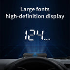 M3 Auto OBD2 GPS Head-Up Display Auto Electronics HUD Projector Digital Speedometer Obd2 Display  Windshield Big Font projection