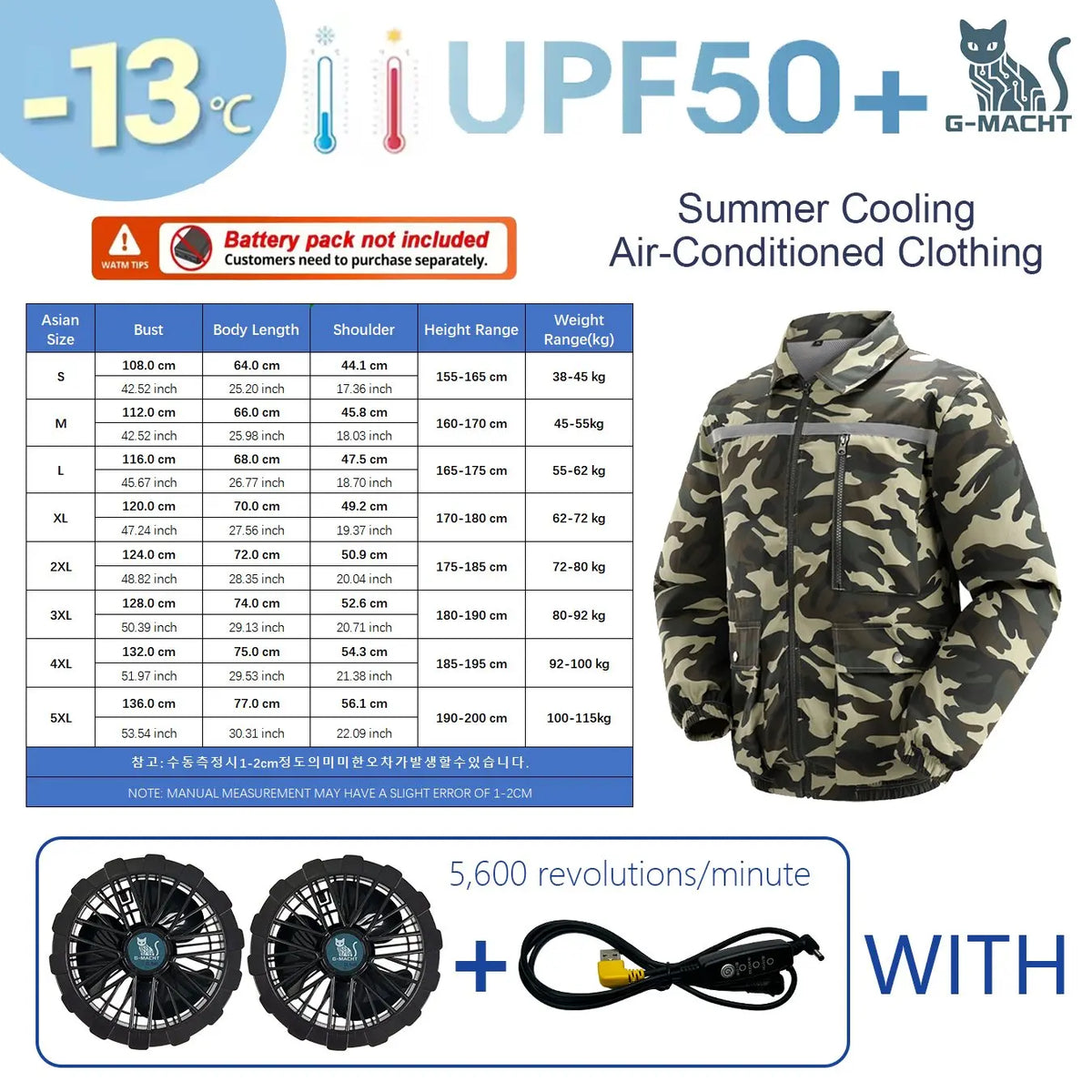 Summer 4 Fans Air Conditioning Cooling Vest Men Women Ultralight Outdoor Jacket Sun Protection Windbreaker Travel Fishing Sports