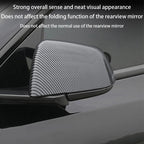 Rearview Mirror Cover Caps for Tesla Model 3 2017-2024 / Model Y 2020-2024, Color Options