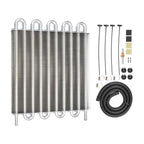 2 Row 4 Row 6 Row 8 Row 10Row 16Row Universal Remote Transmission Oil Cooler Auto-Manual Radiator Converter Aluminum Kit