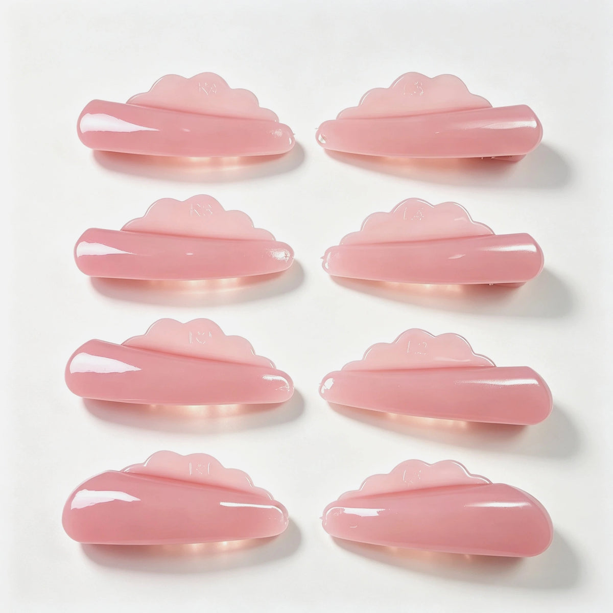 Libeauty New 4 Pairs Free Glue Silicone Eyelash Perm Rod Shield Lash Lift Pad Lifting 3D Eyelash Curler Accessories Makeup Tools