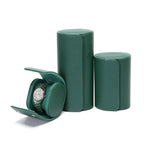 Embers Green Watch Roll 1 2 3 slots Luxury Genuine Watch Storage Box Travel Bag Watch Case Gift Box For Rolex