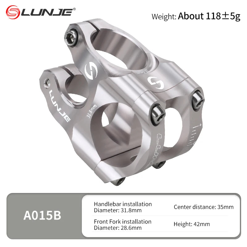 Handlebar Stem  Aluminum Alloy MTB Road Bike Stem  Ultralight High strength Short 31.8MM Bicycle CNC Stem DH/AM/XC Bicycle Parts