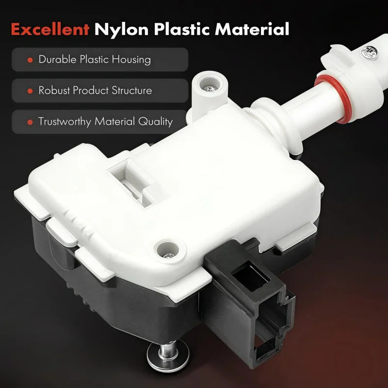 Fuel Filler Door Lock Actuator with Coupling Rod 1J0810773B For VW Golf 99-01 Jetta99-05 Touareg 04-10 Bora 98-01