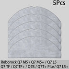 Roborock Q7 M5 / Q7 M5+ / Q7 L5 / Q7 L5+ / Q7 TF / Q7 TF+ / Q7B / Q7T+ Plus Parts Main Brush Filter Mop Cloth Dust Bag