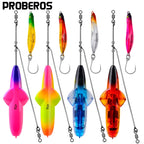 Proberos 35/45G Topwater Fishing Lure Popper Artificial Pencil Hard Bait  Long-range Cast Floating Fishing Tackle Swimbait