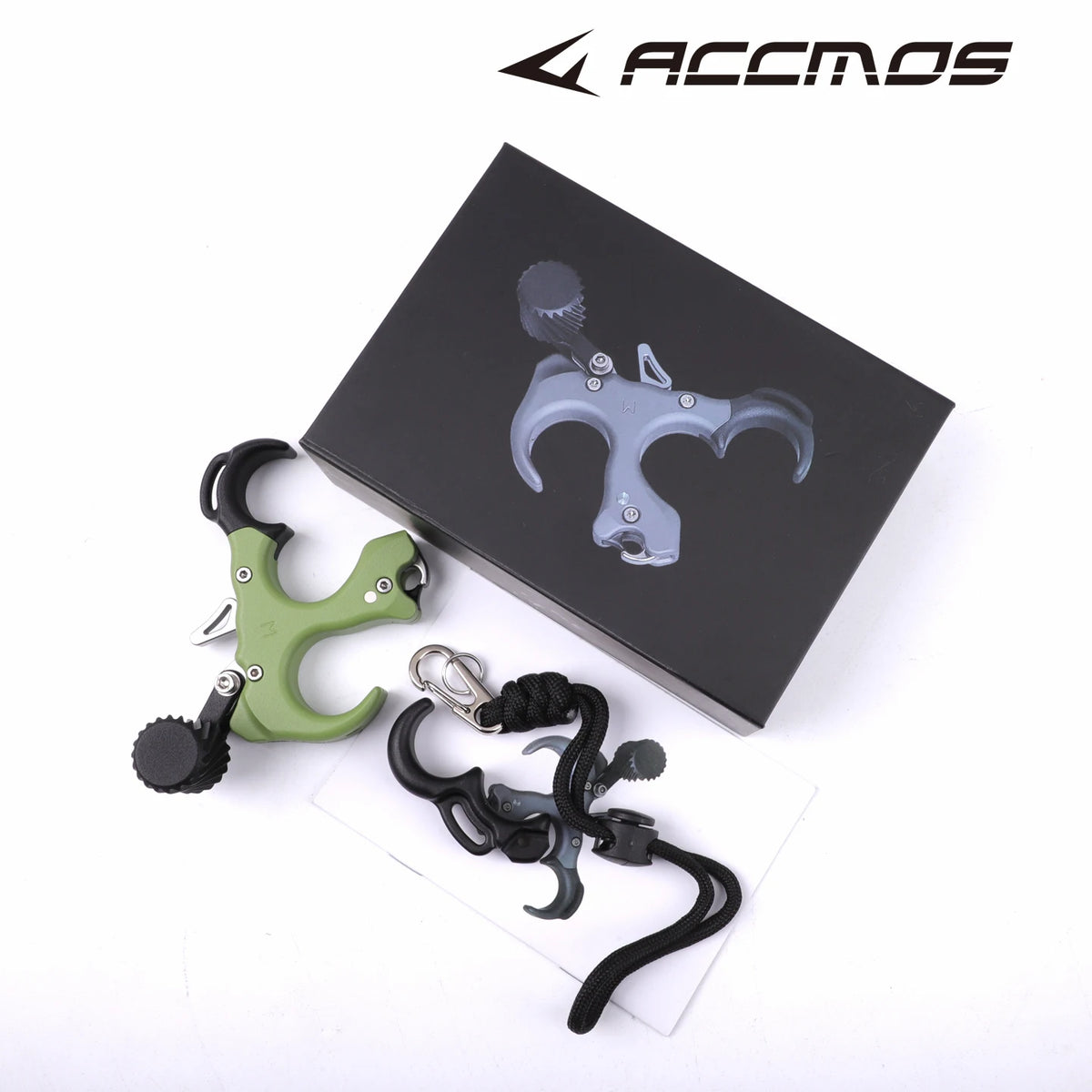 Colorful UV 3/4 Finger Release adjustable Compound Bow Release Aid Device Grip Archery Outdoor Shooting Hunting Accessory