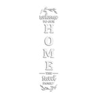 English Letters Home Letter Signs Acrylic Mirror Wall Stickers Wall Decorations for Living Room Bedroom Home Decor Wall Decals