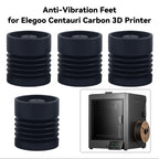 Toaiot For Centauri Carbon Feet Anti-Vibration Feet Anti-Slip Silicone Rubber Feet Mat Durable Shock Absorbing Foot Pad