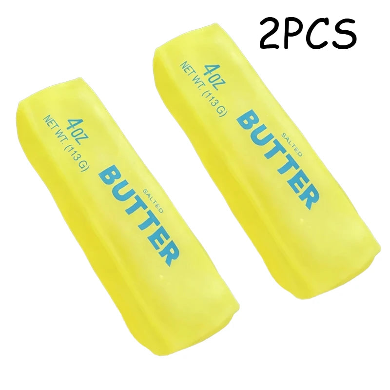 Moldable Butter Stick Squishy Fidget Toy, Vaseline-Filled Squeeze Stress Relief, 1pc/2pcs/3pcs