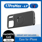 Magnetic Shockproof Case For iPhone 17 16 15 14 ProMax Charging Cover with Lock-in Design fit Quad-style Motocycle/Bike