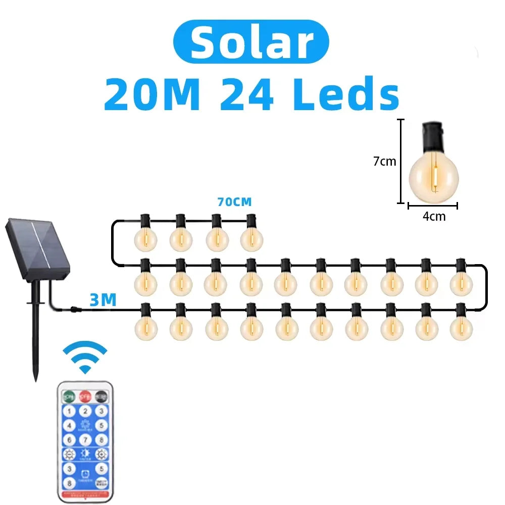 Solar 20M 24 Leds