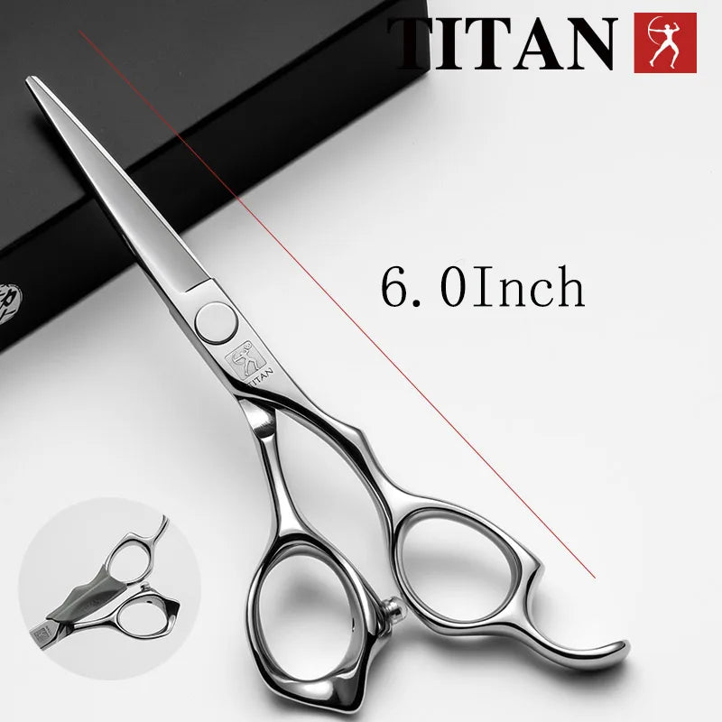 Titan Professional Hair Cutting/Thinning Scissors Shears 440C Steel 5.0-6.5in