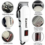 Kemei Hair Clipper Or Blade Hair Cut Maching Wireless Trimmer Men Professional Clipper Machine Rechargeable Hair Cut Barber 809A